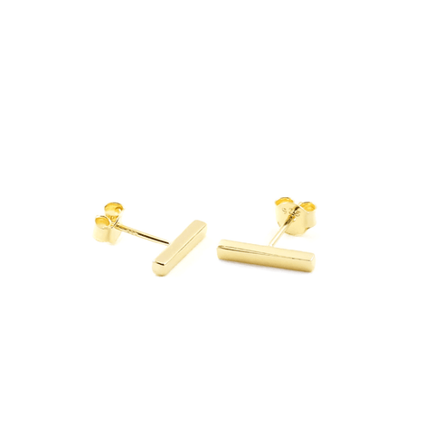 Bar Stud Earrings - Modern Jewelry - MOORTOWN.