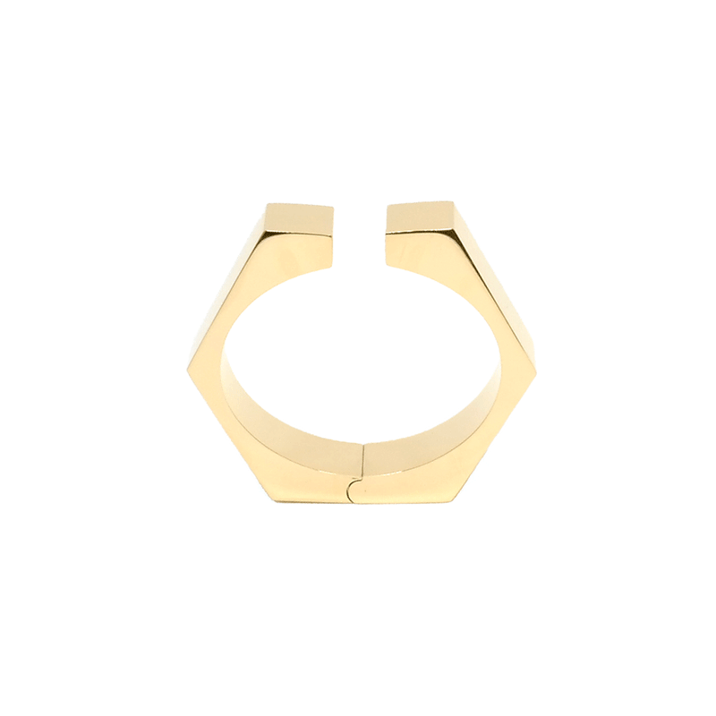 Hexagon Cuff - Modern Jewelry - MOORTOWN.