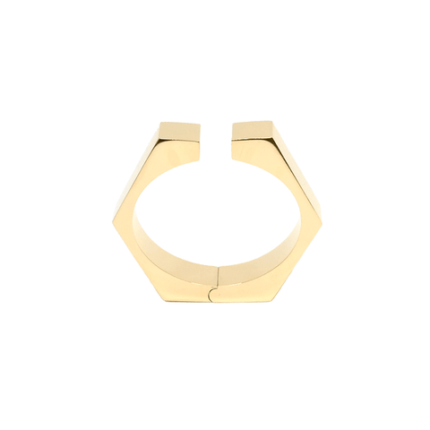 Hexagon Cuff - Modern Jewelry - MOORTOWN.