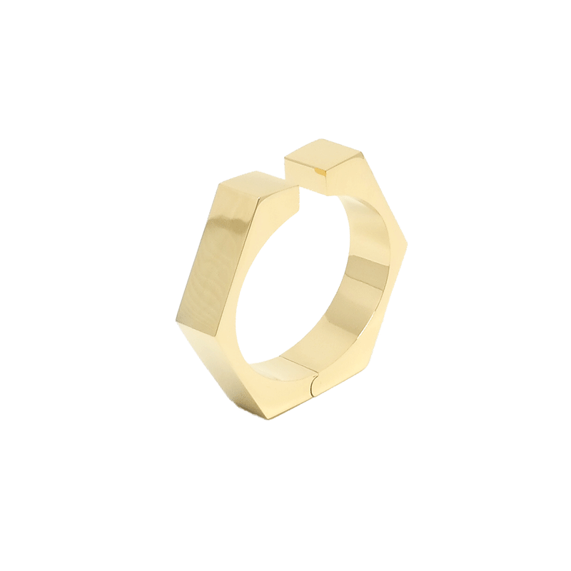 Hexagon Cuff - Modern Jewelry - MOORTOWN.