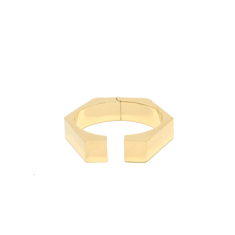 Hexagon Cuff - Modern Jewelry - MOORTOWN.