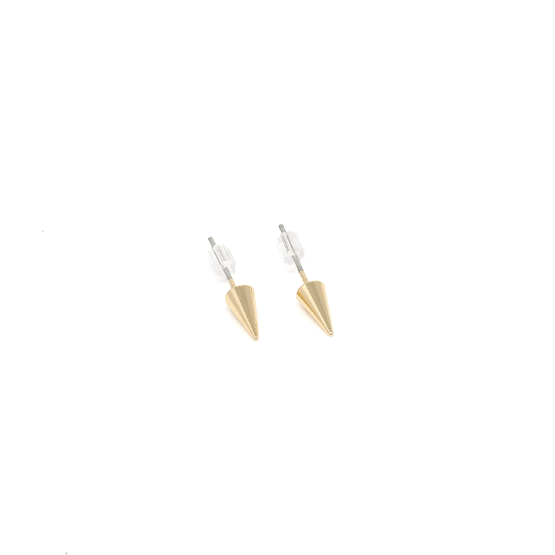Mini Cone Stud Earrings - Modern Jewelry - MOORTOWN.