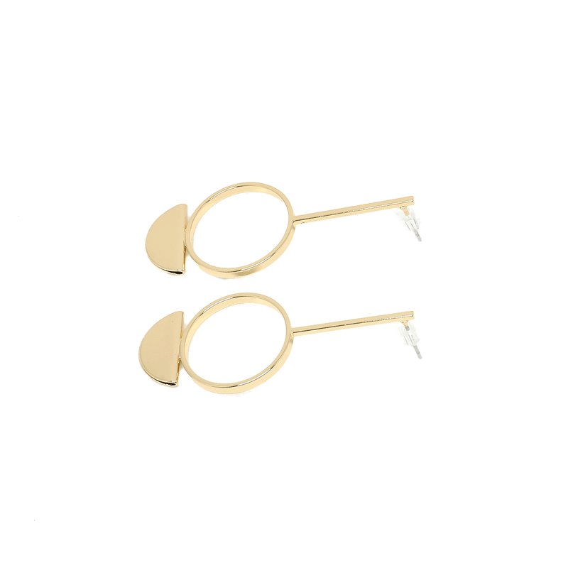 Bar and Shapes Earrings - Modern Jewelry - MOORTOWN.