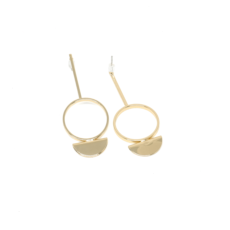 Bar and Shapes Earrings - Modern Jewelry - MOORTOWN.