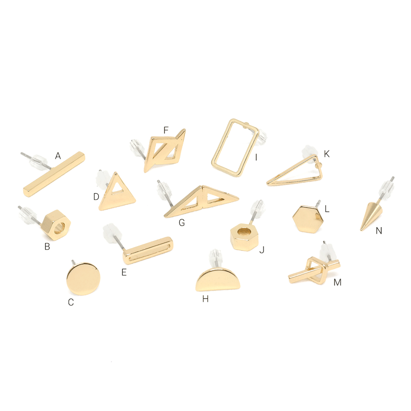 Mix and Match Stud Earrings - Modern Jewelry - MOORTOWN.