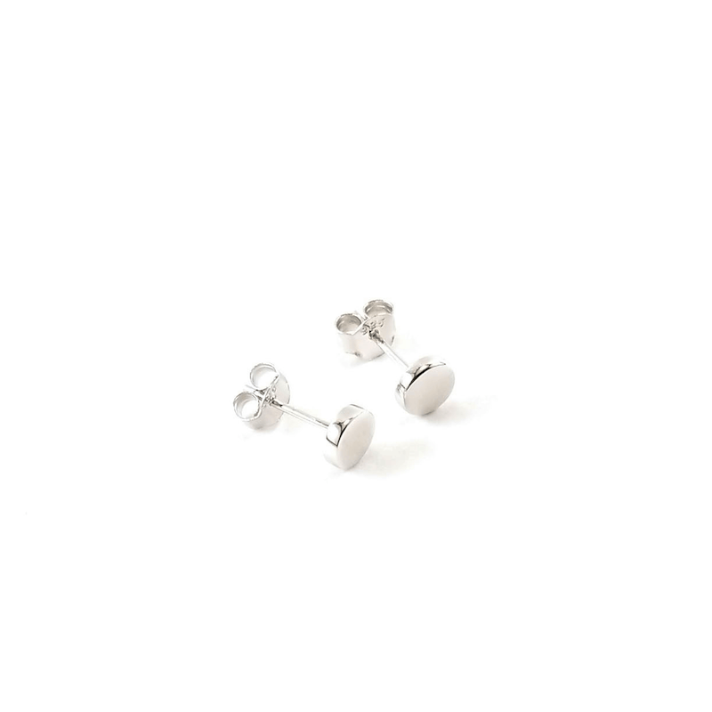 Circle Stud Earrings - Modern Jewelry - MOORTOWN.