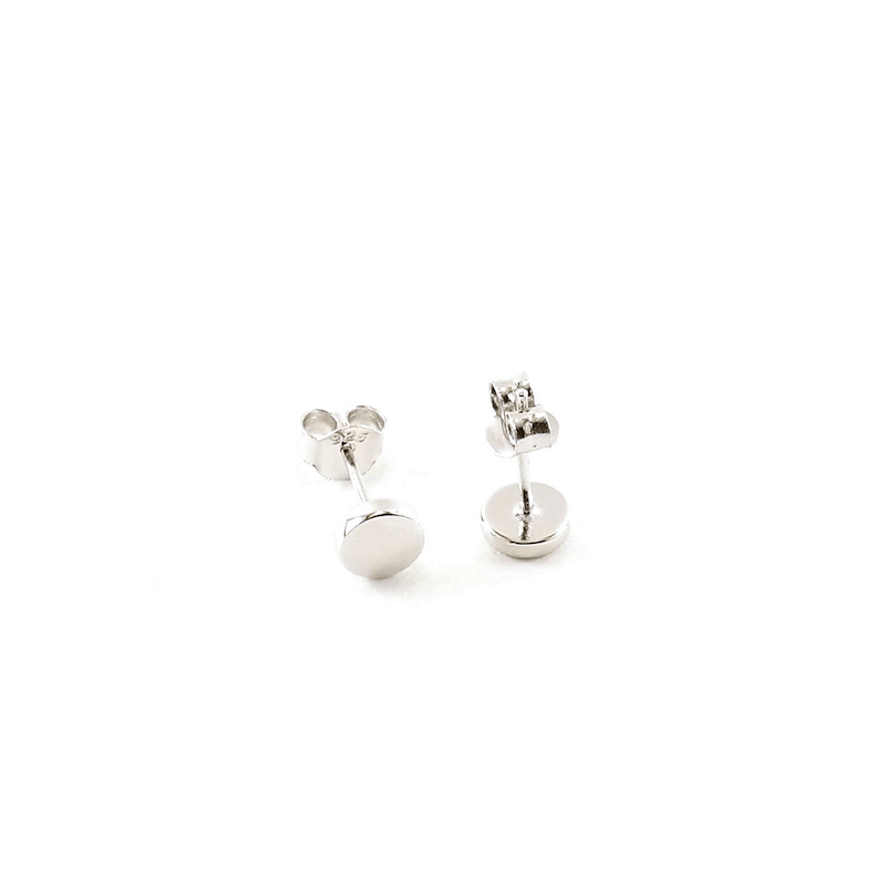 Circle Stud Earrings - Modern Jewelry - MOORTOWN.