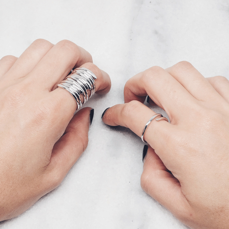 Split Ring - Modern Jewelry - MOORTOWN.